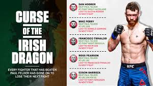 Paul felder, a fan favorite and staple of the ufc's lightweight rankings for years, announced his retirement from mixed martial arts on saturday. Espn Mma On Twitter The Curse Continues Ufcvegas4