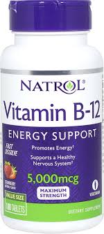 Discover the best vitamin b12 supplements in best sellers. Vitamin B 12 5000 Mcg Fast Dissolve 100 Tablets Vitamin B 12 Supplements Puritan S Pride
