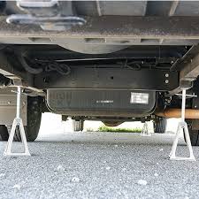 Simply pull and swing the jack down to help provide additional support for your trailer. Tools Workshop Equipment Camco Olympian Aluminum Stack Jacks Stabilize And Level Your Rv Or Camper 2 P Home Garden Constructoravigil Com