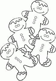 Together with the gingerbread house, it is one of the main symbols of christmas in many countries. Gingerbread Coloring Pages For Kids And For Adults Coloring Library