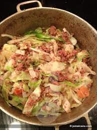 Smash up the corned beef/bully beef and cook until it breaks apart. Corn Beef Cabbage Recipe Cabbage Recipes Canned Corned Beef Recipe Corned Beef