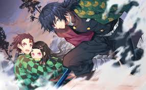 Anime anime demon otaku anime slayer anime wallpaper anime characters anime wallpaper iphone cute anime wallpaper kawaii anime. Anime Demon Slayer Kimetsu No Yaiba Giyuu Tomioka Nezuko Kamado Tanjirou Kamado 1080p Wallpaper Hdwallpaper Desktop Anime Demon Wallpaper Backgrounds