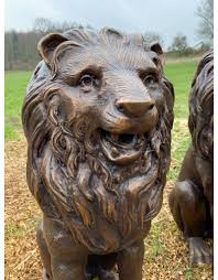 Bronze, alloy traditionally composed of copper and tin. Lowe Skulptur Aus Bronze 80 Cm Hohe Brontique