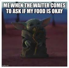 Baby Yoda Bay Bay Imgur Yoda Funny Yoda Meme Funny Star Wars Memes