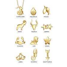 Zodiac Sign Necklace Gold Gemini Pendant Necklace Gemini Pendant Capricorn Pendant
