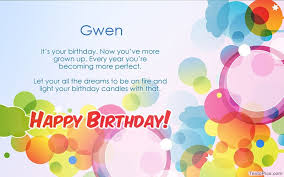 Download Picture For Happy Birthday Gwen