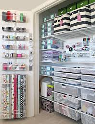 The most common craft room organizer material is wood. The Ultimate Craft Closet Organization Craft Closet Organization Craft Room Office Craft Room Storage