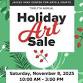 Jaycee Park Holiday Art Sale event in Greenville, NC