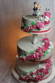3 Tier Wedding Cake 3 Stockige Hochzeitstorte Handtaschen Kuchen Kuchen Hochzeitstorte