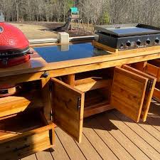 Learn about outdoor griddles, their features, and all the important info, and find the best outdoor take a look at a simple idea of backyard outdoor griddle cooking in this youtube presentation. Kamado Grill Blackstone Griddle Table Ryobi Nation Projects