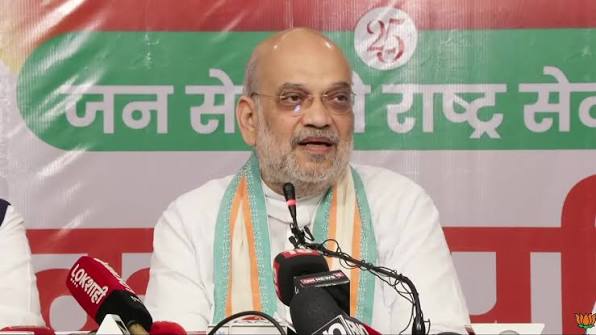 LIVE: HM Shri Amit Shah addresses a press conference on #SevaSankalpAbhiyan in Mumbai. | BJP Rajasthan | Facebook