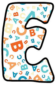 Buchstabe Letter E Harfler Alfabe Harfleri Harf