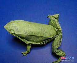 青蛙折纸大全之林蛙手工折纸图谱教程 origami instructions origami animals