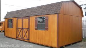 The folks at sheds unlimited are the very best. 12 X 24 High Barn Storage Shed Youtube