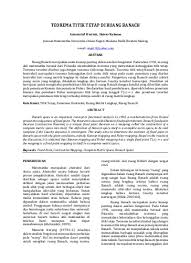 Mapping judul skripsi berisi mengenai frekuensi pemakaian variabel atau kata kunci tertentu. Top Pdf Kumpulan Contoh Jurnal Matematika Murni 180 550 1 Pb 123dok Com