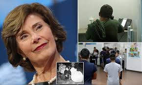Laura Bush says Trump's policy of separating families breaks her heart