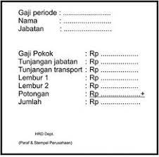 Contoh slip gaji pekerja contoh raffa. Fery Munajat Feryrockidz Profile Pinterest