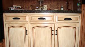how to distress wood cabinets you