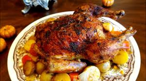 Mashed potatoes, green beans, corn, sweet potatoes, cranberry, and dressing/stuffing. Rotisserie Chicken Recipe How To Make Roasted Chicken Thanksgiving Recipes Ideas Youtube