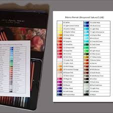 Bn Marco Renoir Fine Art 48 Colored Pencils Design Craft