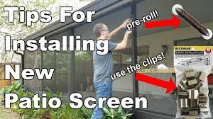 But if you already have a plain, gray concrete patio cured in place, you are not out of options. How To Replace Patio Screen Youtube