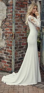 Bethany By Rebecca Ingram Wedding Dresses Sleek Wedding Dress Classy Wedding Dress Long Sleeve Mermaid Wedding Dress