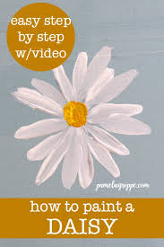 Check spelling or type a new query. How To Paint A Simple Daisy Pamela Groppe Art
