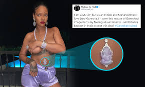 Rihanna Poses Topless With Diamond-Studded Ganesha Pendant, Leaves Twitter  Fuming - Culture