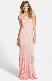 Morgan Co Lace One Shoulder Trumpet Gown Juniors Nordstrom Gowns Nordstrom Dresses Trumpet Gown