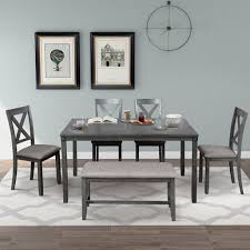 If you want to revitalize your dining room decor, then dining sets are a convenient solution. Dining Room Table And Chairs Grey Kitchen Table And Chairs For 6 6 Piece Dining Table