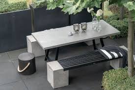 Novum Esstisch Betontisch 200x90x75 Cm Stahlgestell Schwarz Kaufen Bei Hood De Esstisch Betontisch Gartentisch Betonoptik