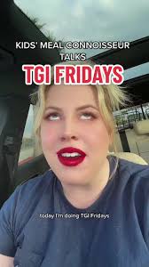 Kids' Meal Options at TGIFridays