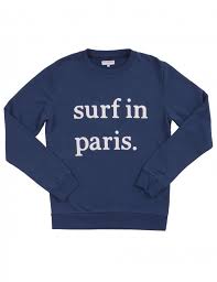 Adam Surf In Paris Sweatshirt Cuisse De Grenouille New Mens Fashion Trends Surf Style Clothes Mens Trendy Outfits