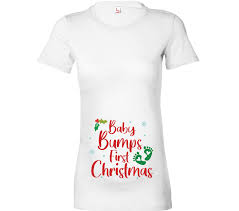Maybe you would like to learn more about one of these? Christmas Maternity T Shirt Womens Baby Bump First Xmas Tshirt Shower Gift Top Beyondsome