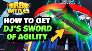 How To Get Dj S Sword Of Agility Secret Badge In Robeats On Roblox Rb Battles Youtube