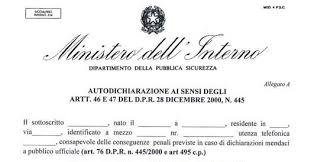 Zona rossa, natale con l'autocertificazione. Autocertificazione Zona Rossa Il Modulo Per Spostarsi E Lavorare Corriere It