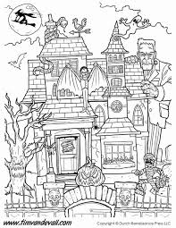 Tree House Coloring Pages Printable Elegant Inside House Coloring Pages At Ge House Colouring Pages Halloween Coloring Pages Printable Halloween Coloring Pages