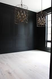 Wall molding diy molding moldings beautiful dining rooms wall decor diy wall step guide interior design living room woodworking projects. Our Bold Black Dining Room Reveal Styled For Christmas The House Of Silver Lining