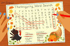 They're equally good for kids learning how to spell, for adults wanting to stimulate their mind, or for senior citizens looking to keep their minds sharp. 25 Free Thanksgiving Word Search Puzzles For All Ages