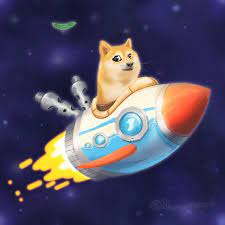 My 2d Animation Rendition Nft Dogecoin In 2021 Funny Art Prints Art Pixel Art