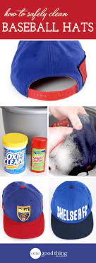 How To Safely Clean Baseball Hats One Good Thing By Jillee How To Clean Hats Baseball Hats Fun To Be One
