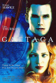 Ethan Hawke, Uma Thurman. Gattaca (1997) poster.** Vincent Freeman (Ethan  Hawke) has always fantasized about traveling into outer space, but is  grounded by his status as a genetically inferior "in-valid." He decides