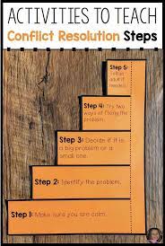 These Conflict Resolution Activities For Kids Will Help Your Students Learn Important Conf Conflict Resolution Counseling Lessons Conflict Resolution Worksheet