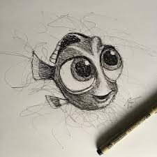 Cartoon drawing isn't that different from figure drawing; I Scribble My Favorite Cartoon Characters Bored Panda