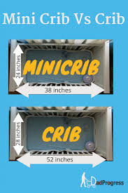 What is the standard size of a crib mattress. Mini Crib Vs Crib What S The Difference Which Is Best