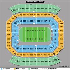 Camping World Stadium Seat Map World Maps