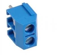 2 Pin 5.08mm Pitch Pluggable Screw Terminal Block Connector - Blue