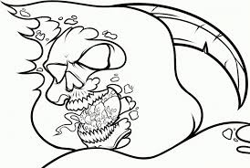 Zombie cupcakes are baked goods that look as if they've been pulled fresh from a skull. Sugar Skull Coloring Pages Download Coloring Home