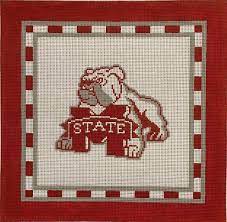 No yearbook was published in 1944 due to paper restrictions for the war effort. Mississippi State Bulldogs Hand Painted Needlepoint Canvas Needlepoint Canvases Mississippi State Mississippi State Bulldogs
