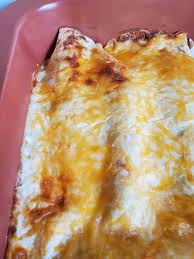 The sour cream and cheese melt together to create a nice texture. Sour Cream Chicken Enchiladas Moore Or Less Cooking